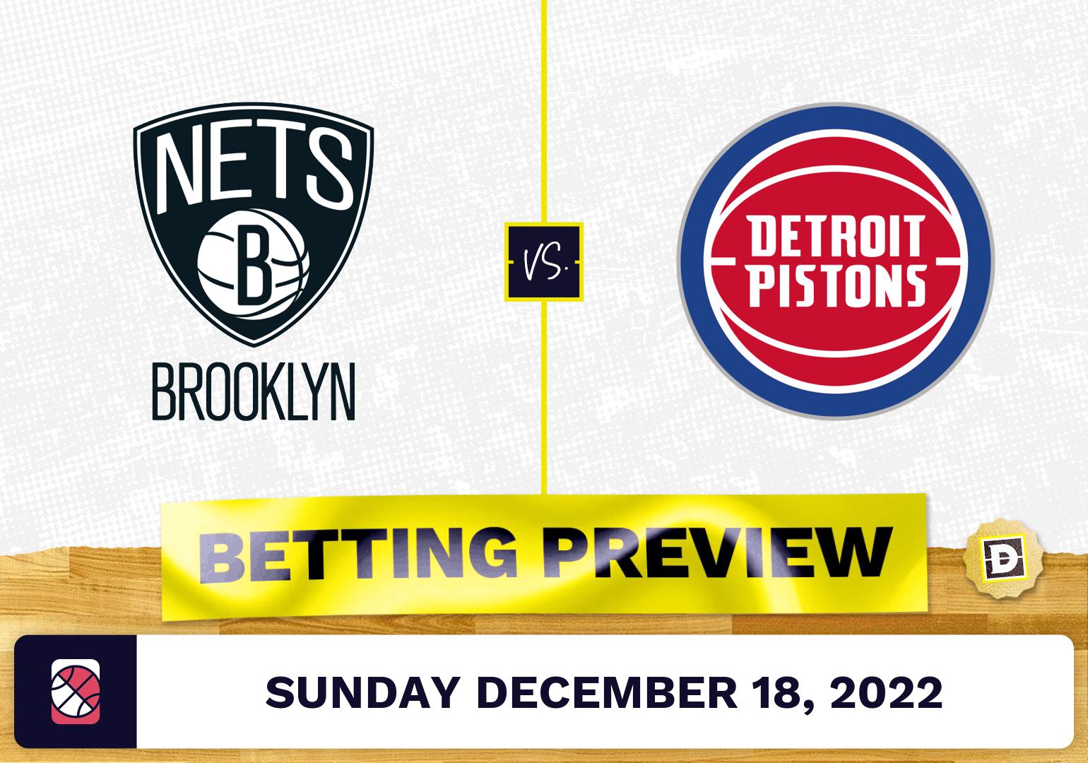 Nets Vs Pistons Prediction