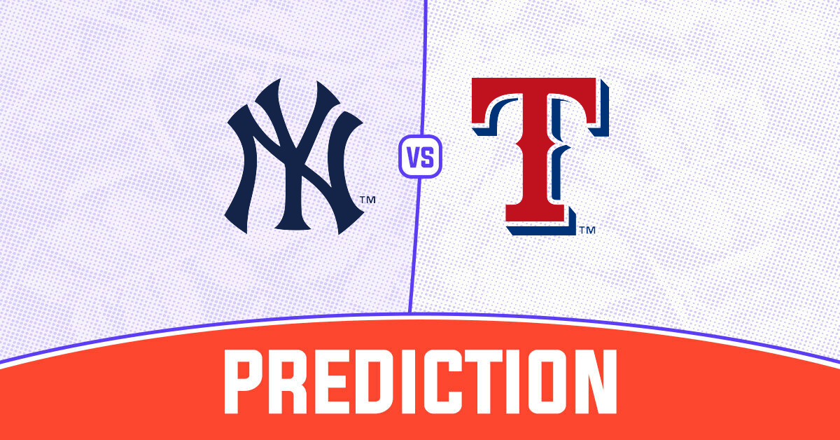 Gráfica de predicción de Yankees vs Rangers para la temporada 2024