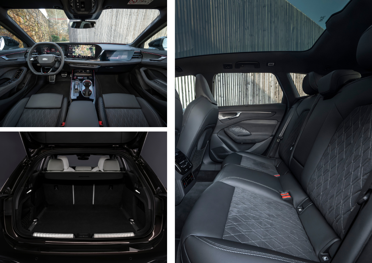 Das Interieur des Audi A6 Avant.