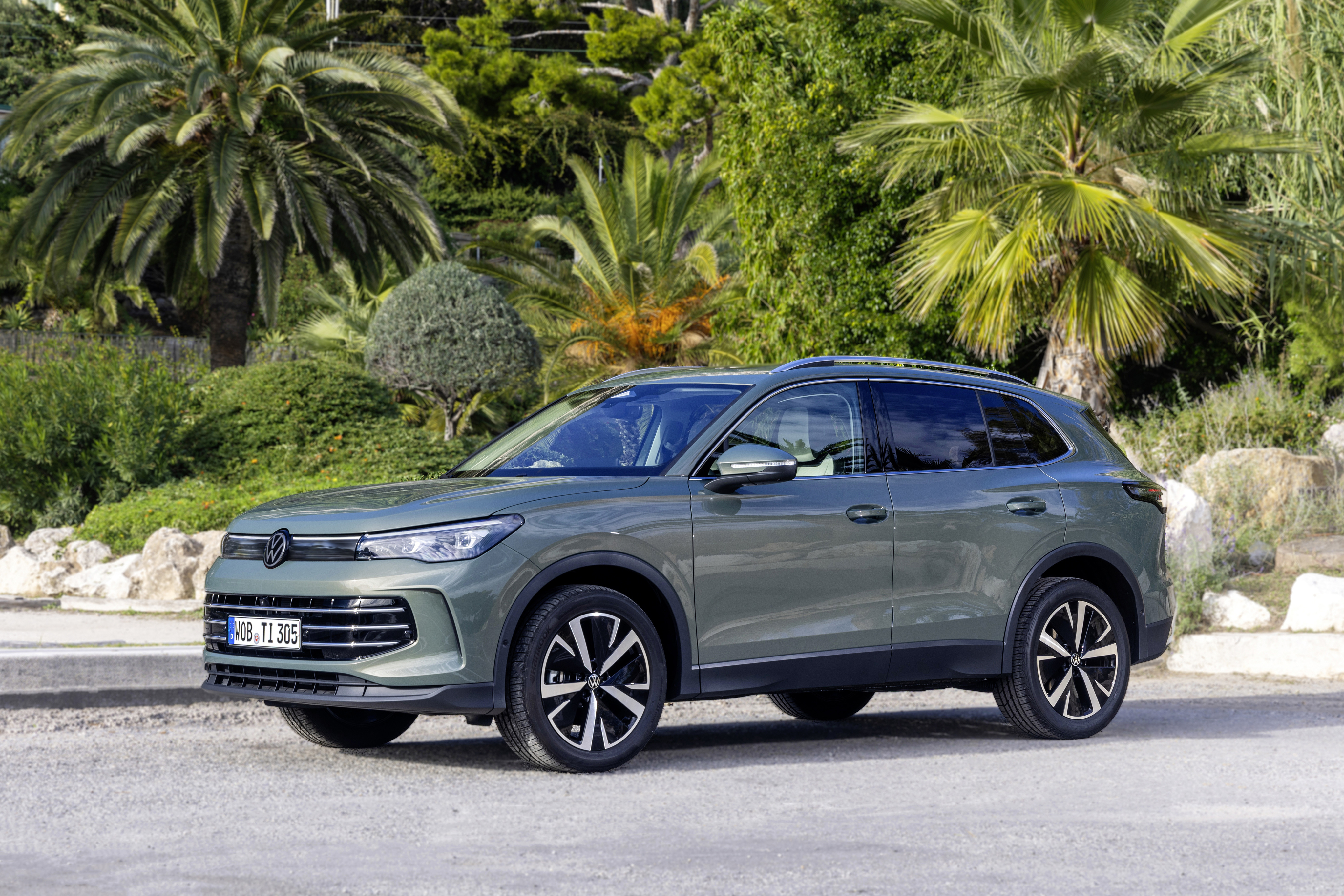 EIn VW Tiguan.