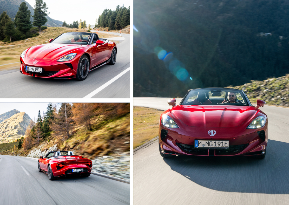 Das Extior des MG Cyberster