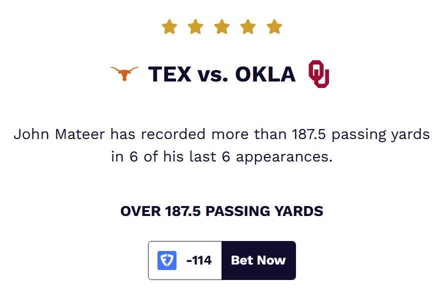 Red River Rivalry blowout or slugfest? Dimers model points to fading recent scoring trend