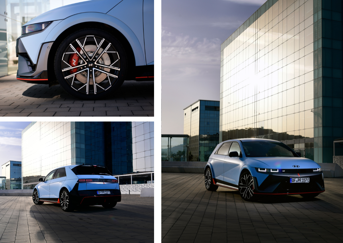 Das Exterieur des Hyundai IONIQ 5 N.