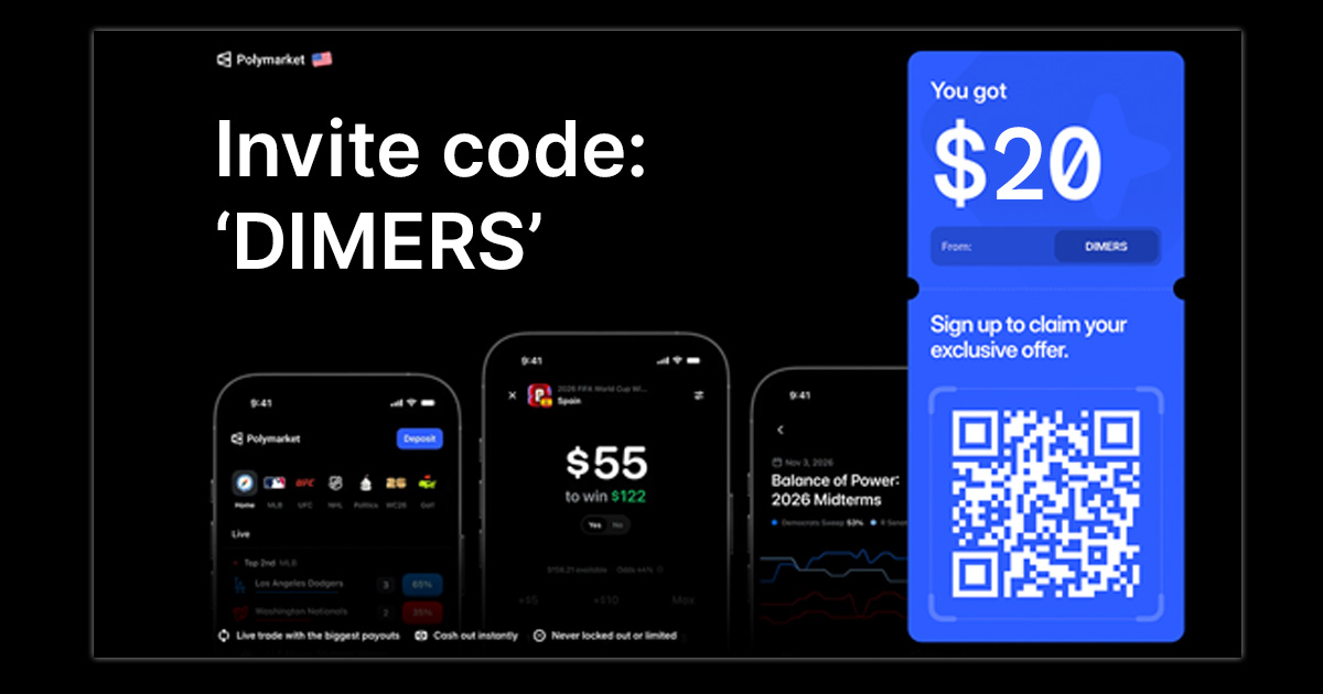 Polymarket Promo Code Instructions for Free $50.