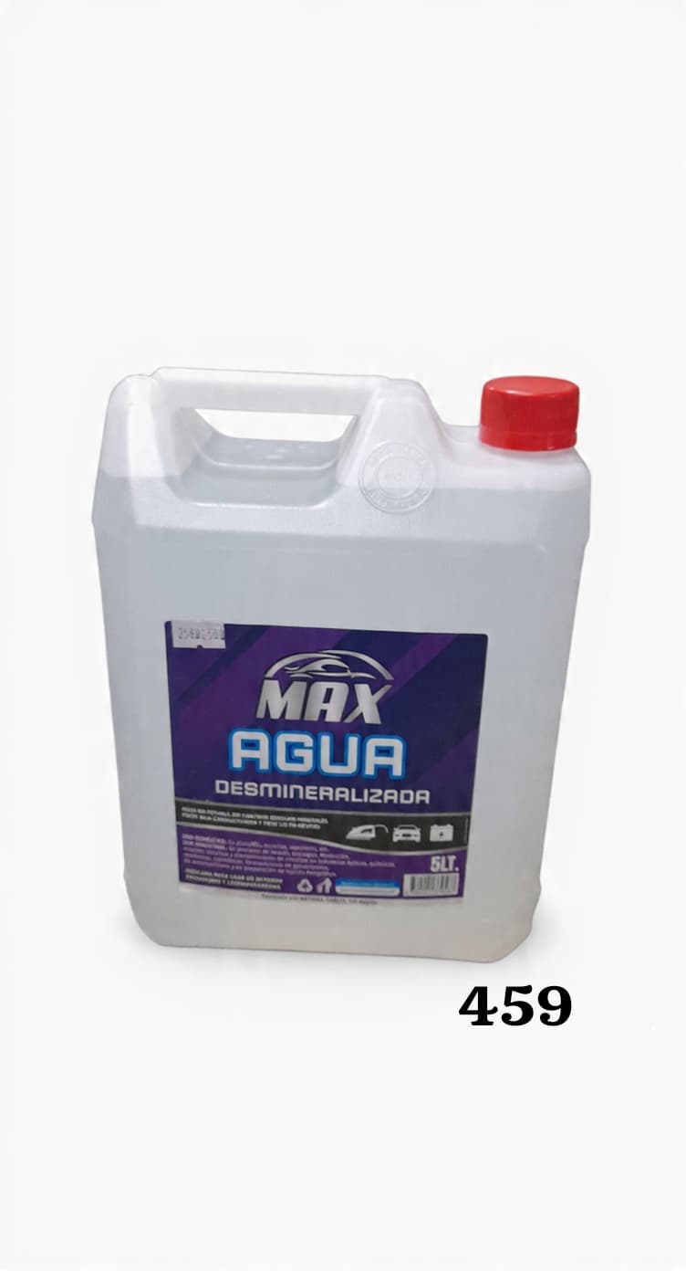AGUA DESMINERALIZADA 