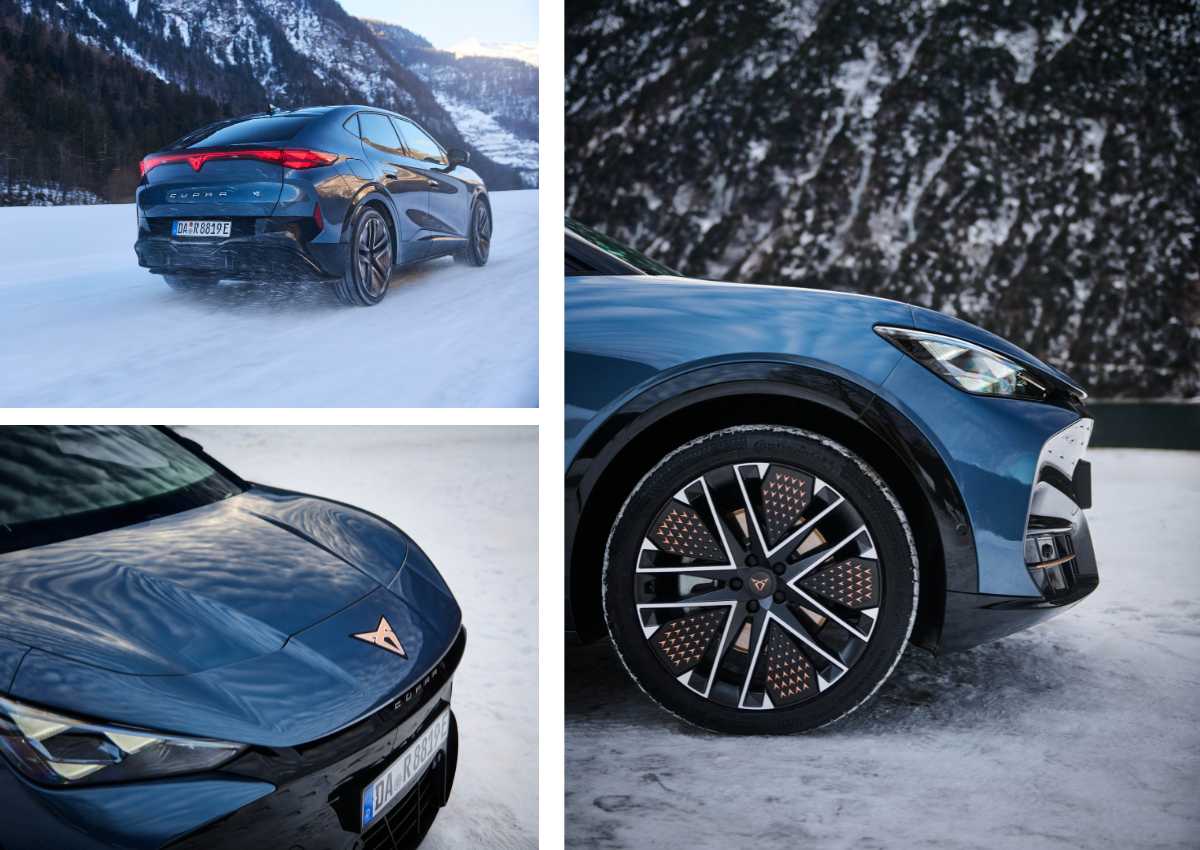 Das Exterieur des Cupra Tavascan.