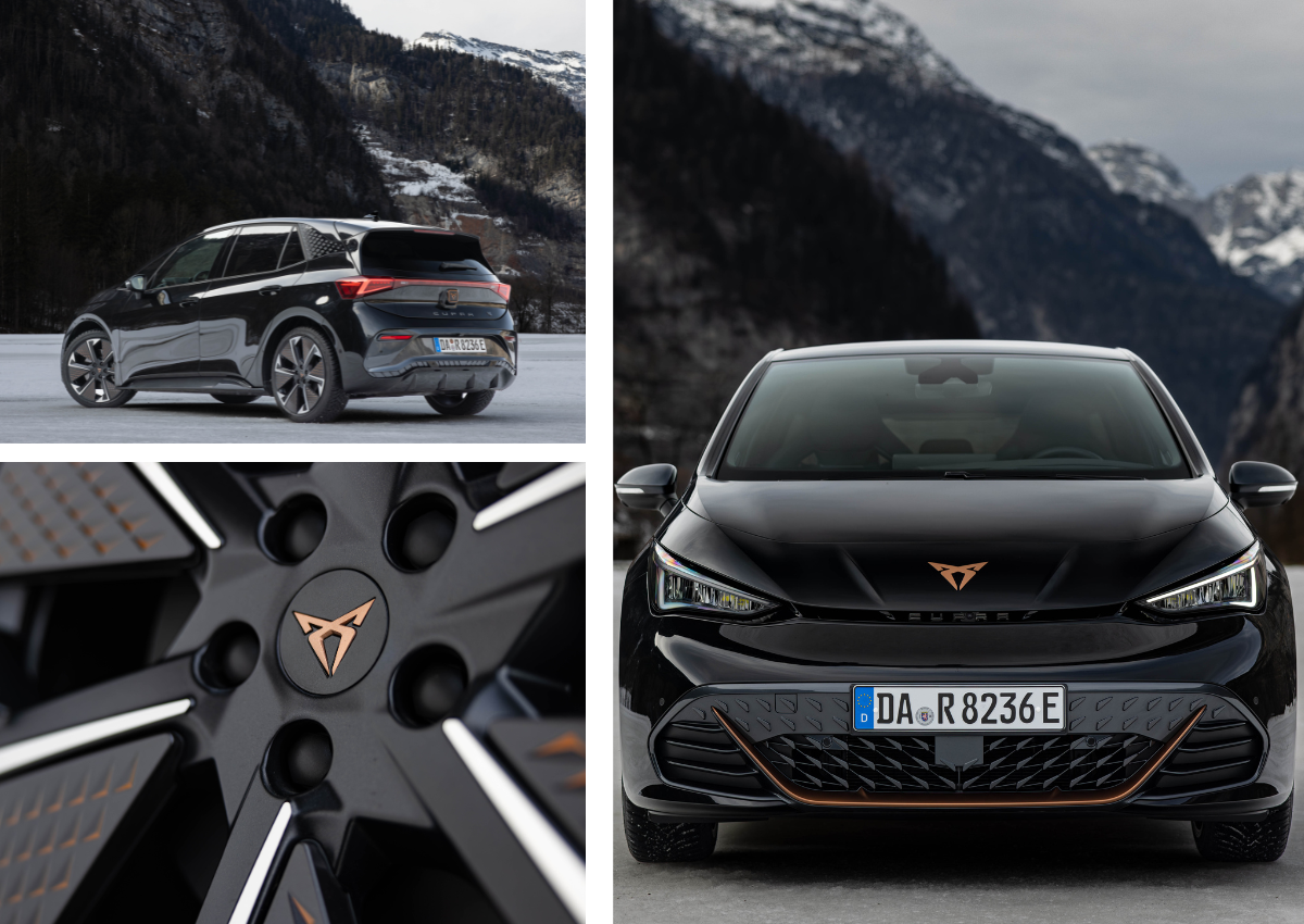 Das Exterieur des Cupra Born.