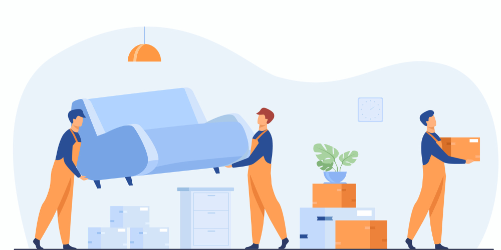 moving furniture