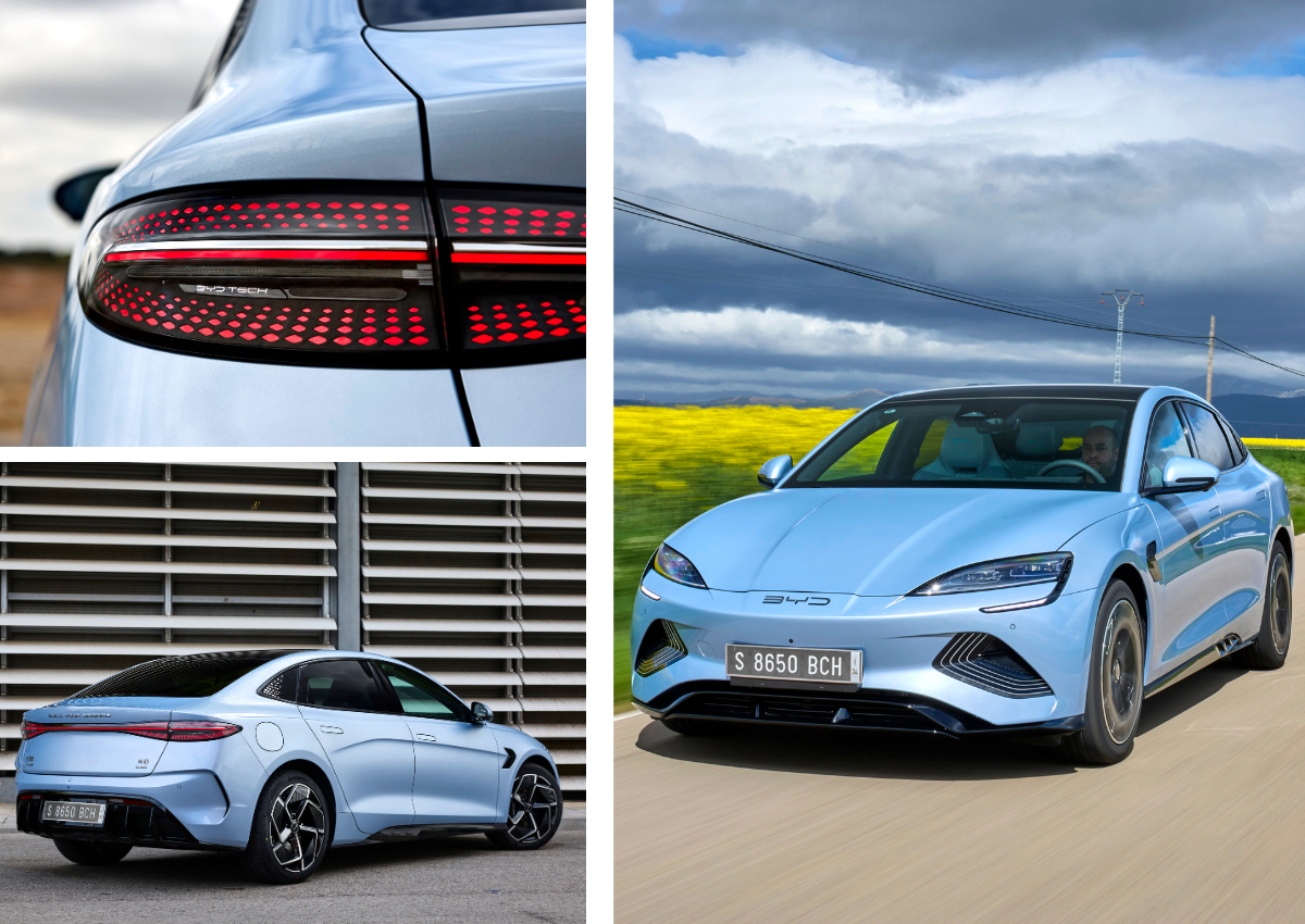 Das Exterieur des BYD Seal.