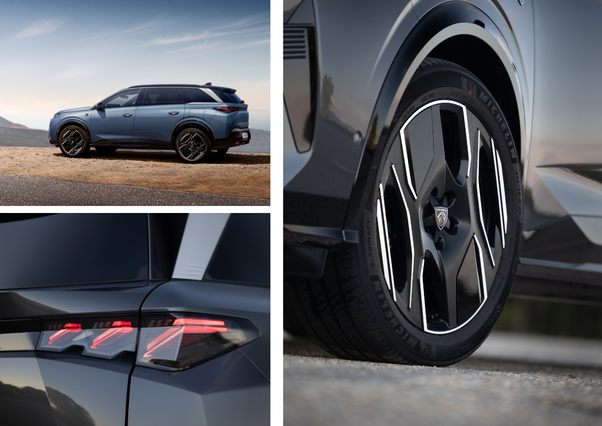 Das Exterieur des Peugeot 5008.