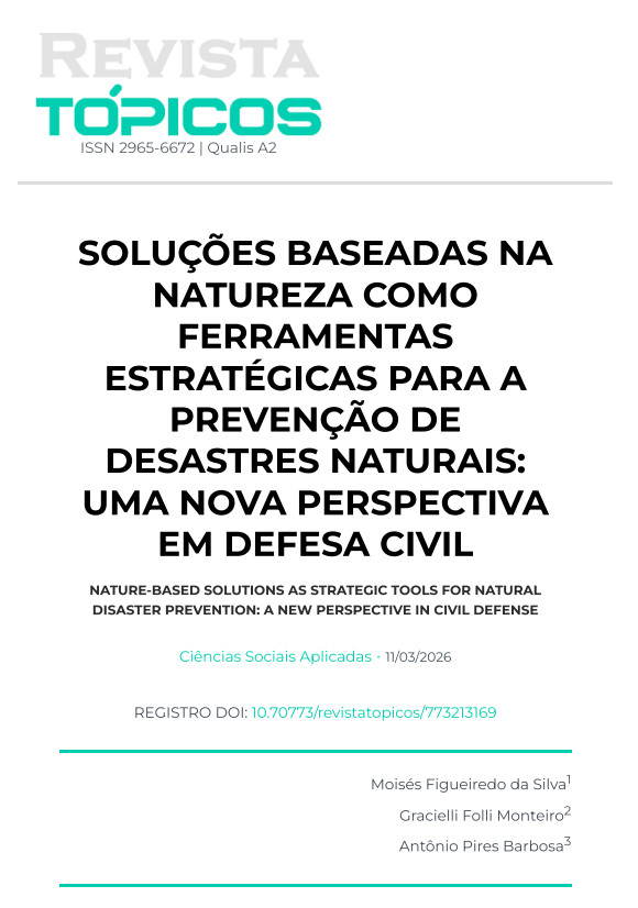 Capa da publica&ccedil;&atilde;o Solu&ccedil;&otilde;es Baseadas na Natureza como ferramentas estrat&eacute;gicas para preven&ccedil;&atilde;o de desastres naturais