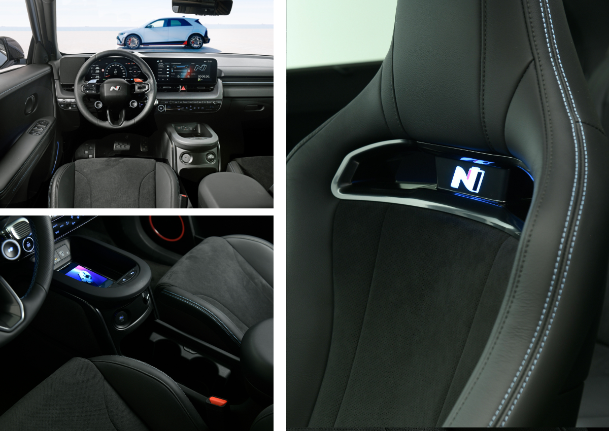 Das Interieur des Hyundai IONIQ 5 N.