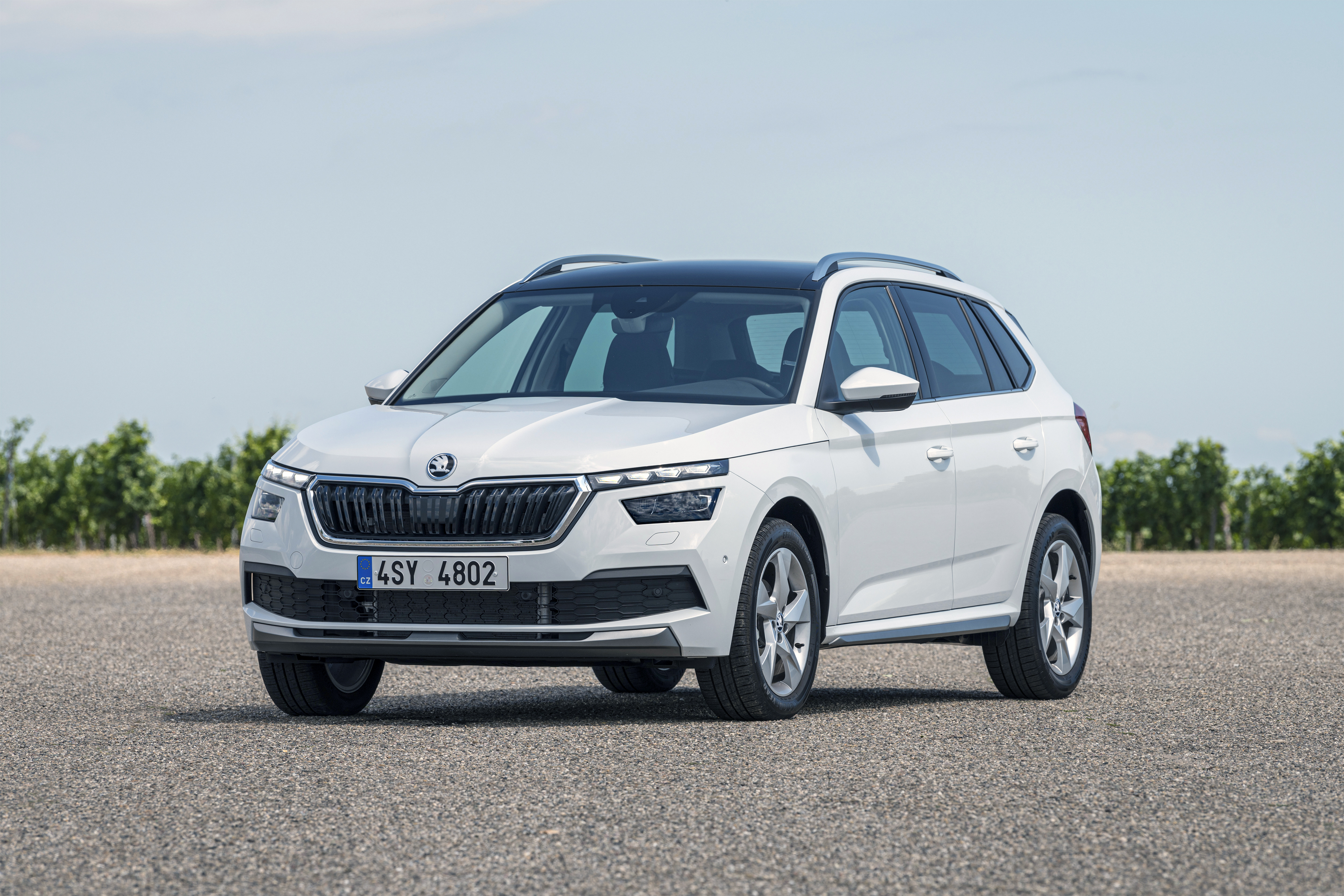 Ein Škoda Kamiq.