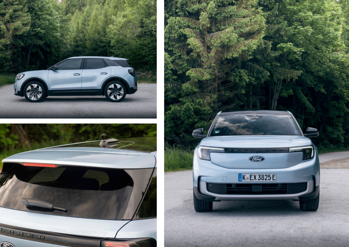 Das Exterieur des Ford Explorer.