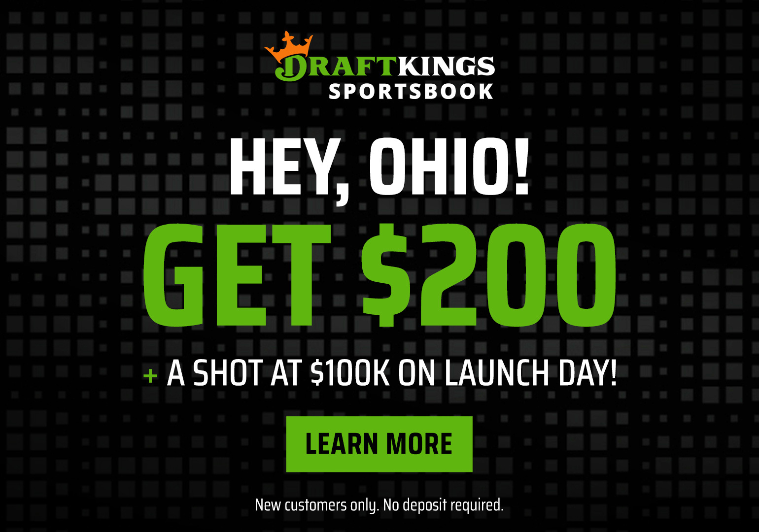 DraftKings Sportsbook: Early Sign-Up Bonus of $200 for Ohio Sports Bettors