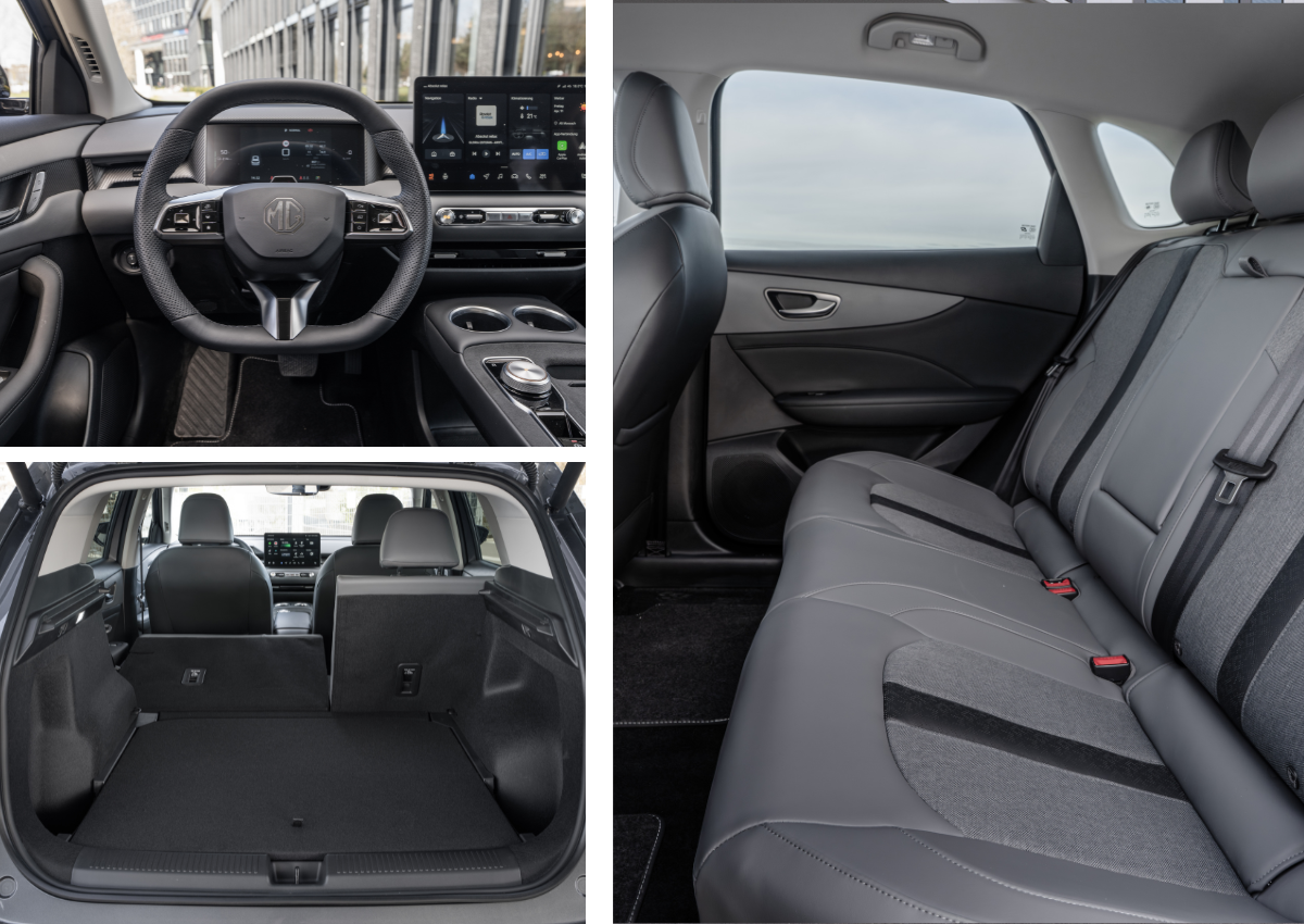 Das Interieur des MG S5.