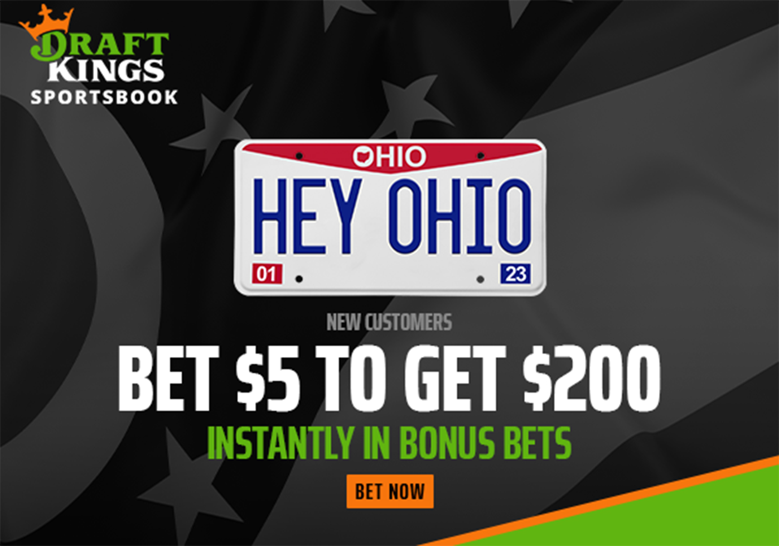 DraftKings Ohio Promo: $200 in Bonus Bets When You Bet $5 on the Big Game