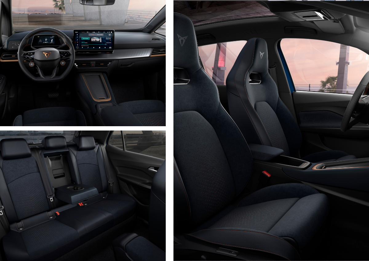 Das Interieur des Cupra Born.