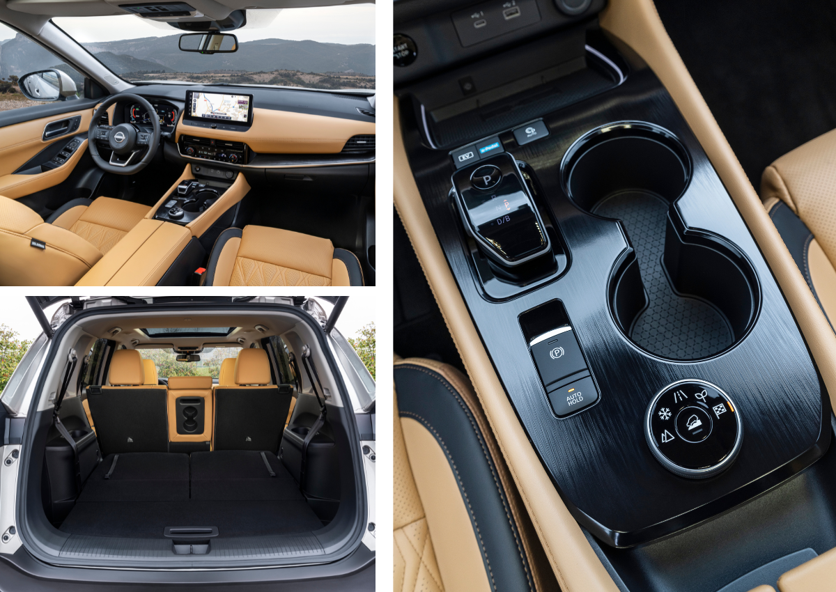 Das Interieur des Nissan X-Trail.