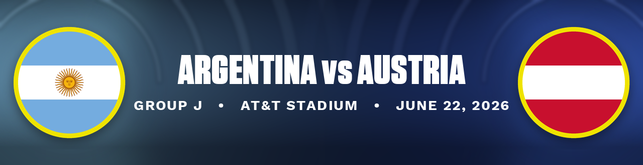 World Cup 2026 bets and odds for Monday.