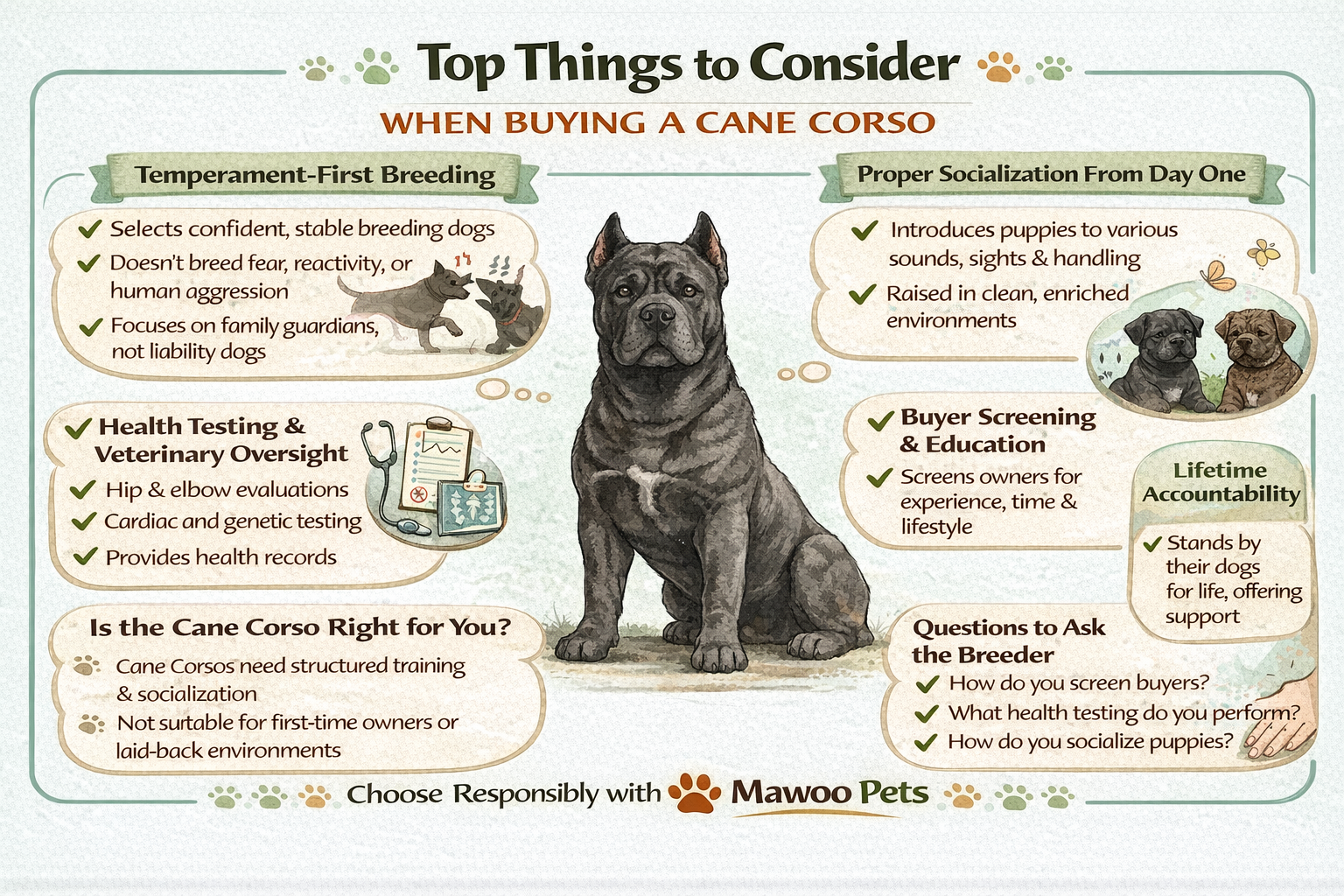cane corso buying guide