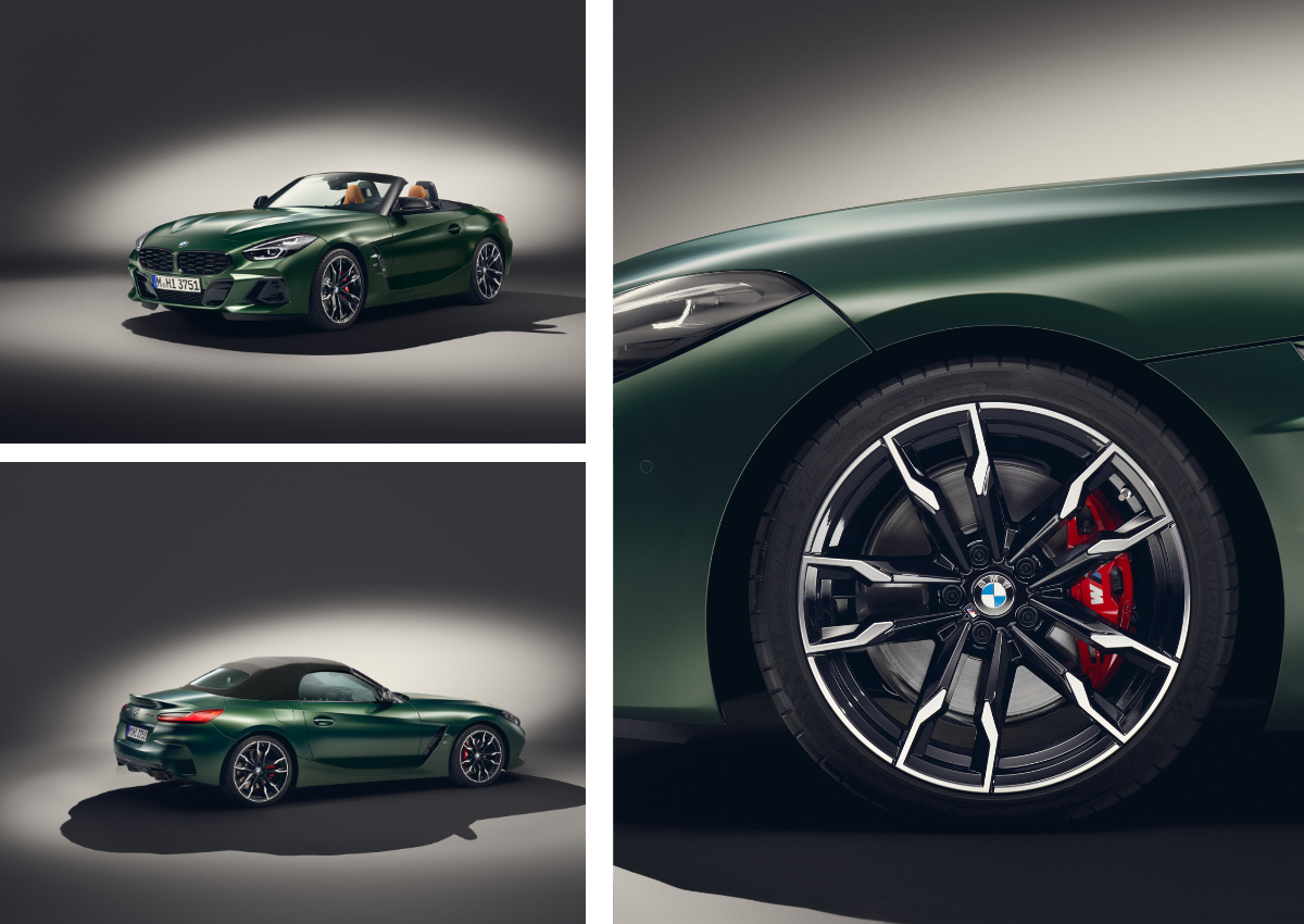 Das Exterieur des BMW Z4.