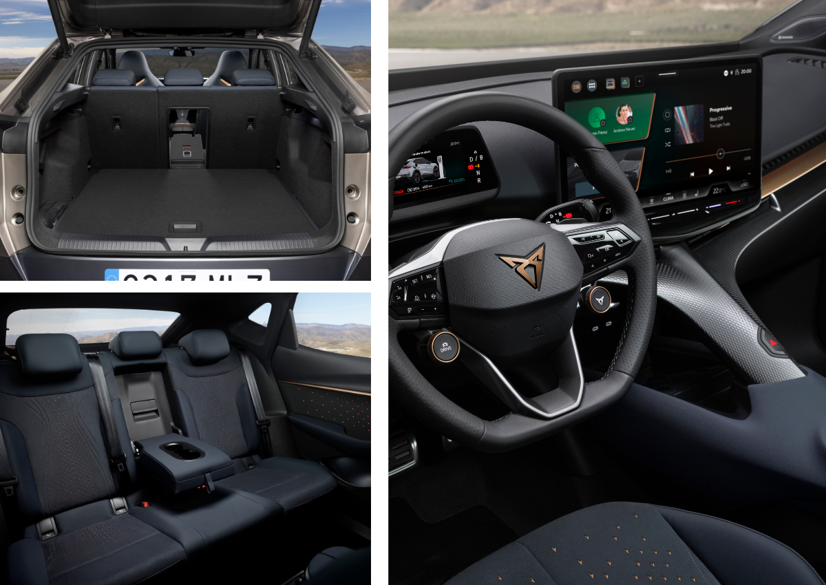 Das Interieur des Cupra Tavascan.