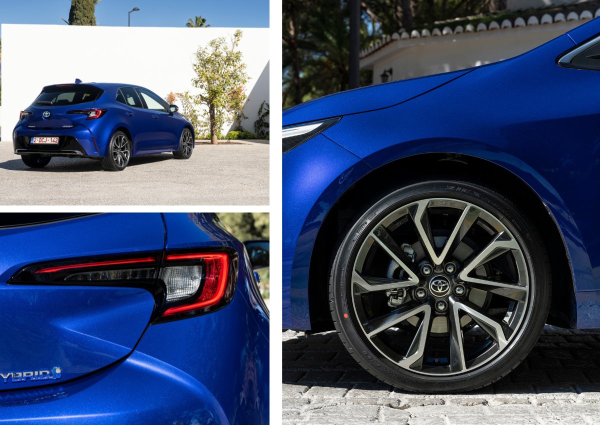 Das Exterieur des Toyota Corolla.