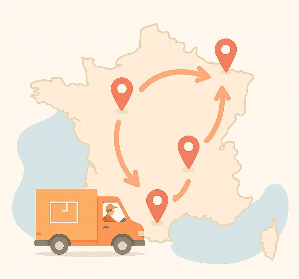 livraison multipoints 123imprim