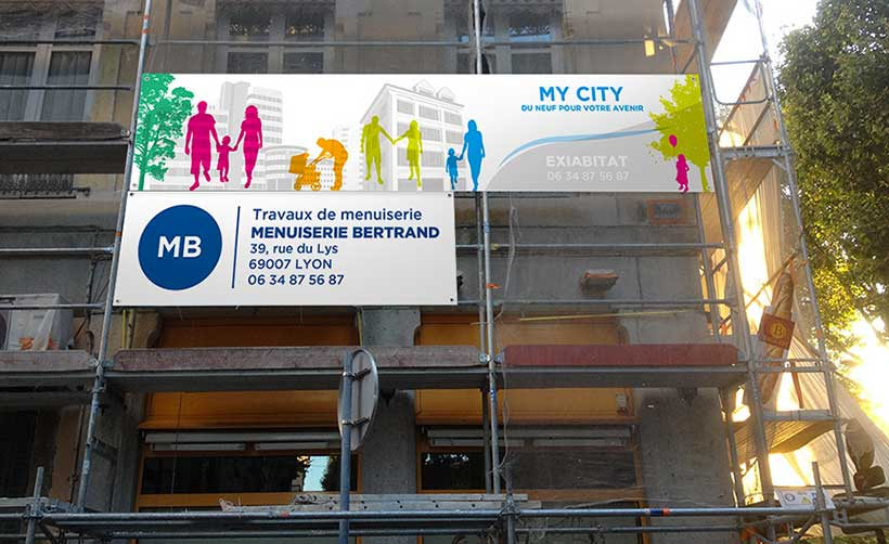 Banderole personnalisée par 123imprim