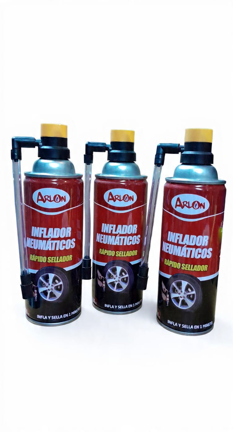 INFLADOR Y SELLADOR DE NEUMATICOS
