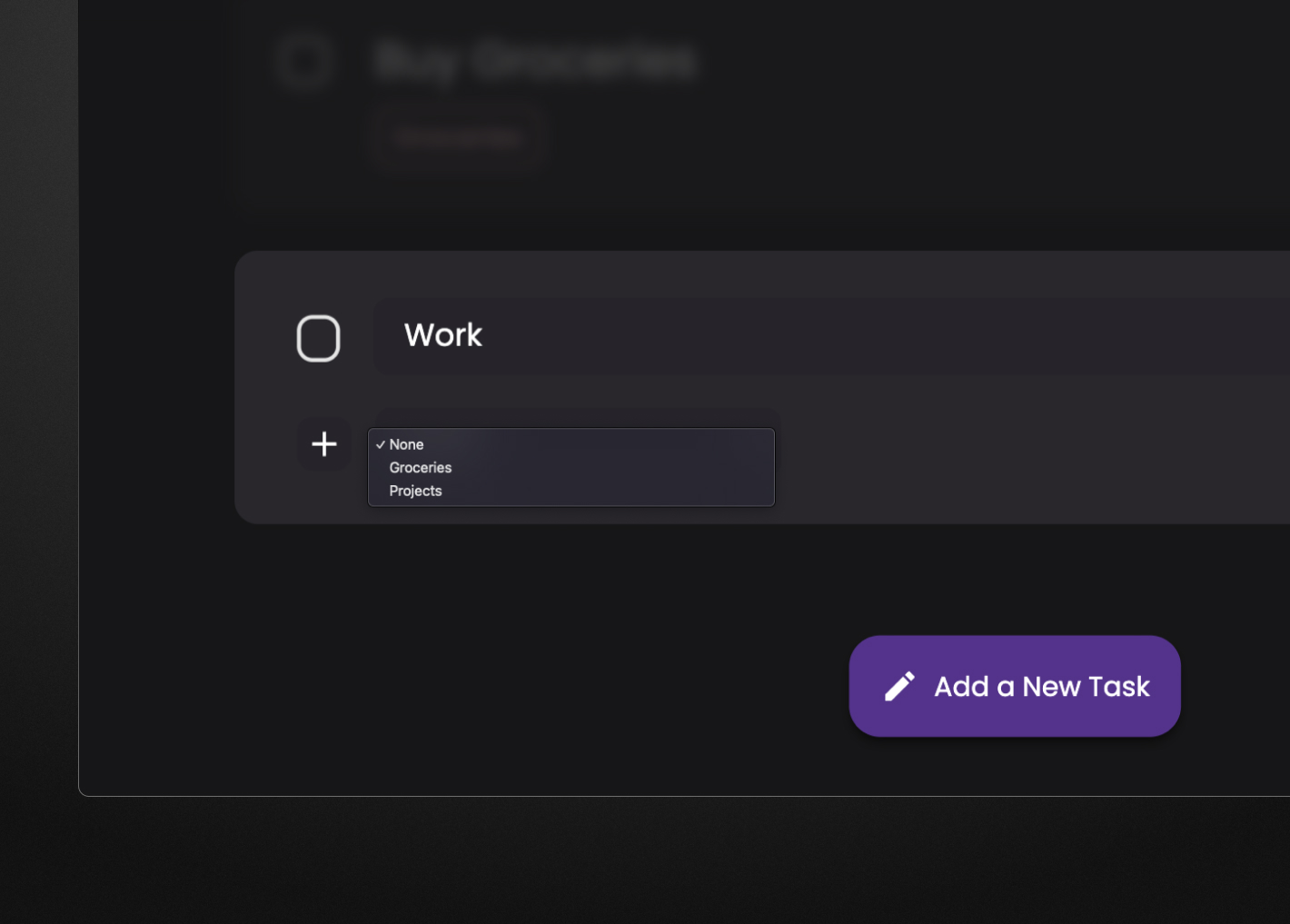 Assign a Category to a Task