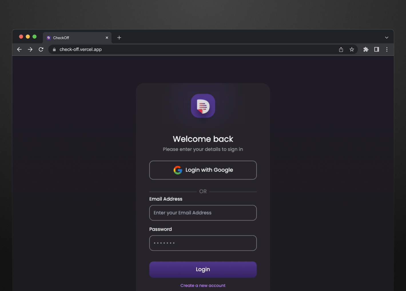User Authentication