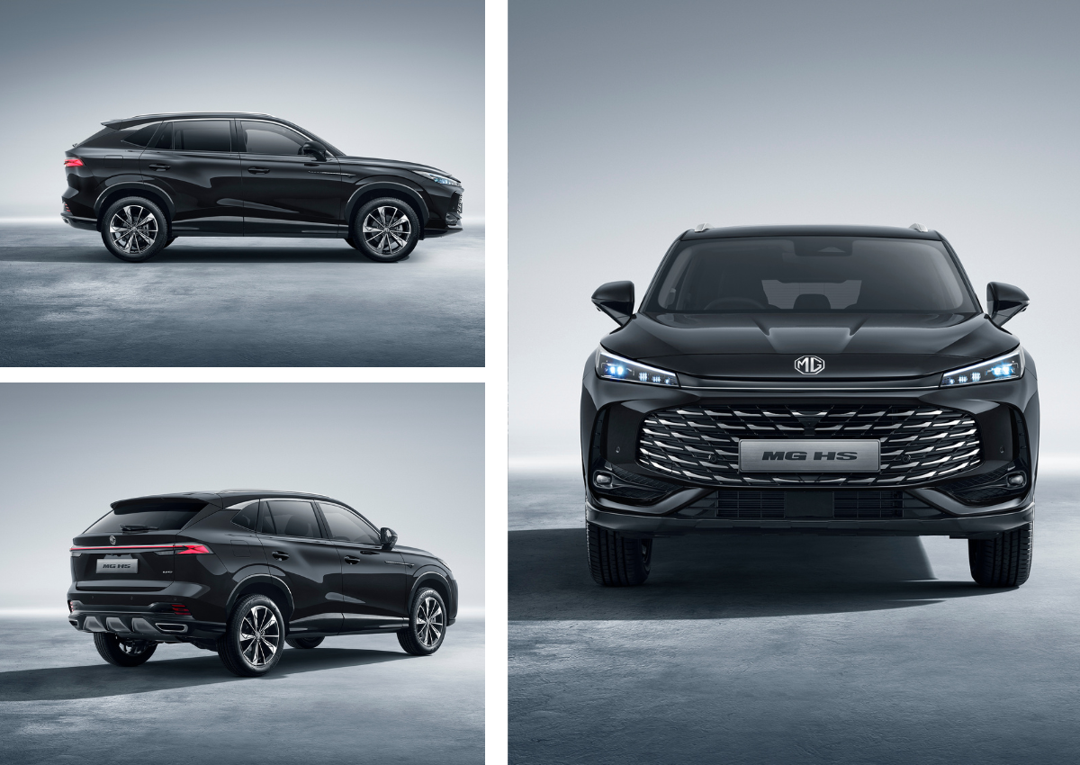 Das Exterieur des MG HS.