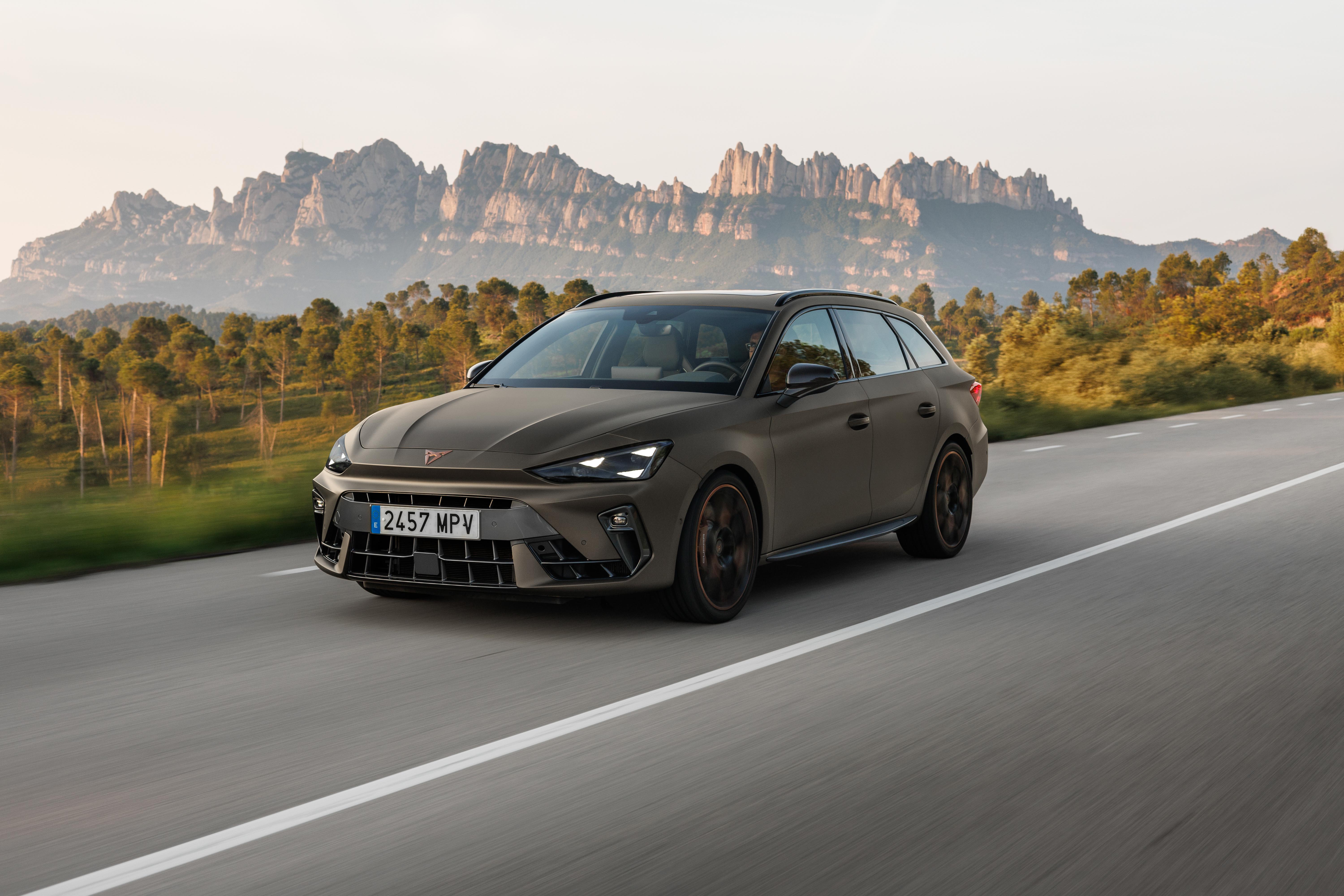 Design vom Cupra Leon Sportstourer.