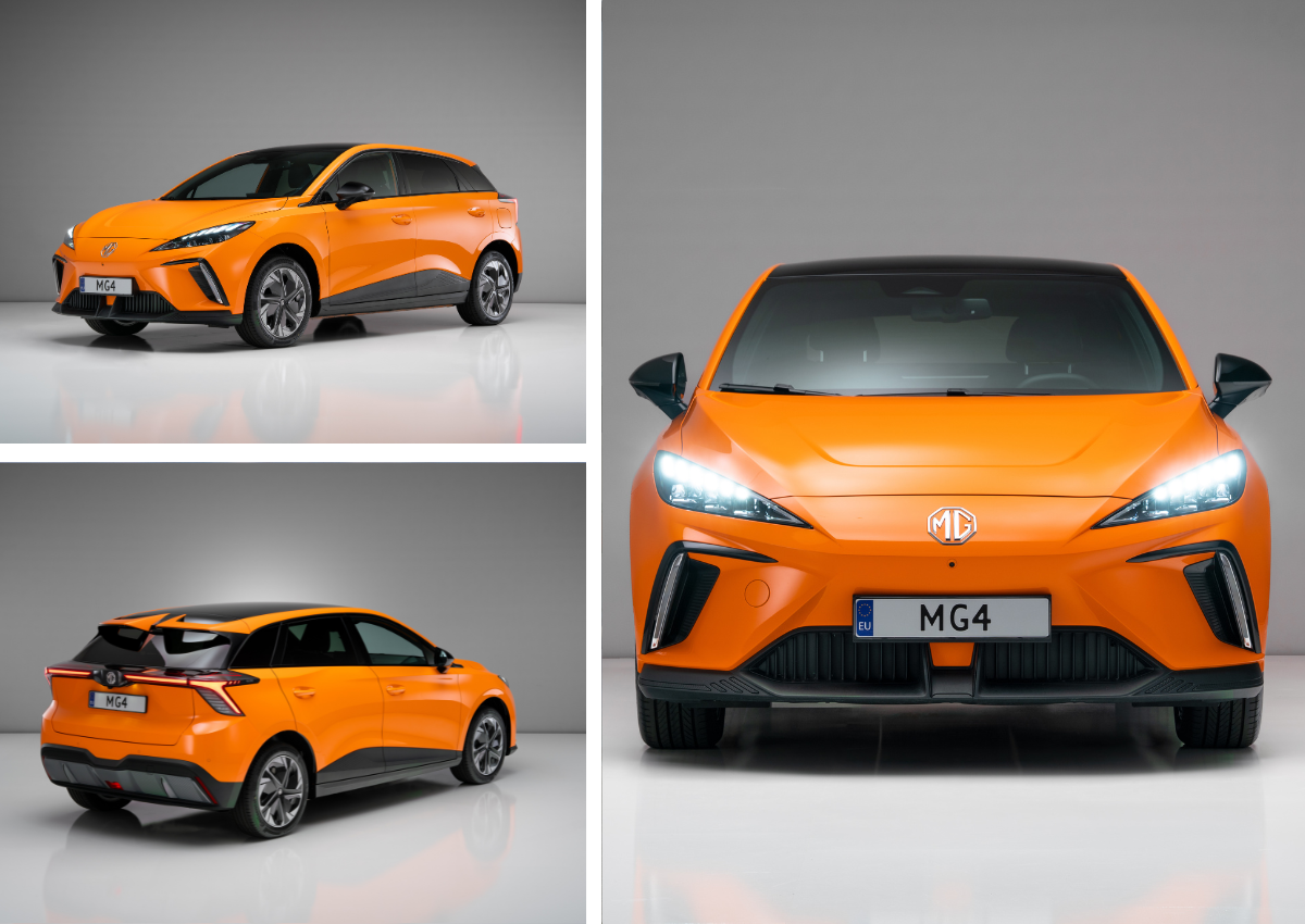 Das Exterieur des MG4Electric.