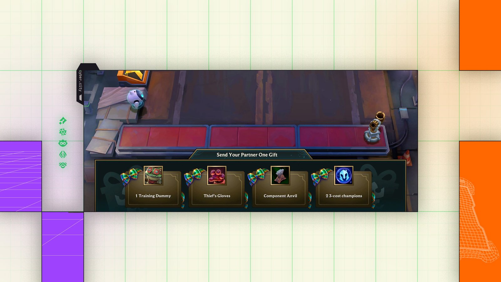 TFT Double Up match used to practice scouting and positioning decisions