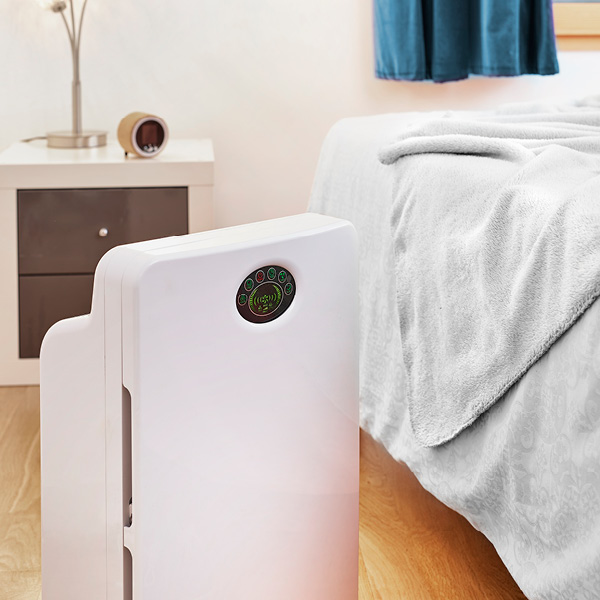 Purificateur d'air AIR ET SANTE A&S 100 Eco dans chambre Purificateur d'air AIR ET SANTE A&S 100 Eco dans chambre