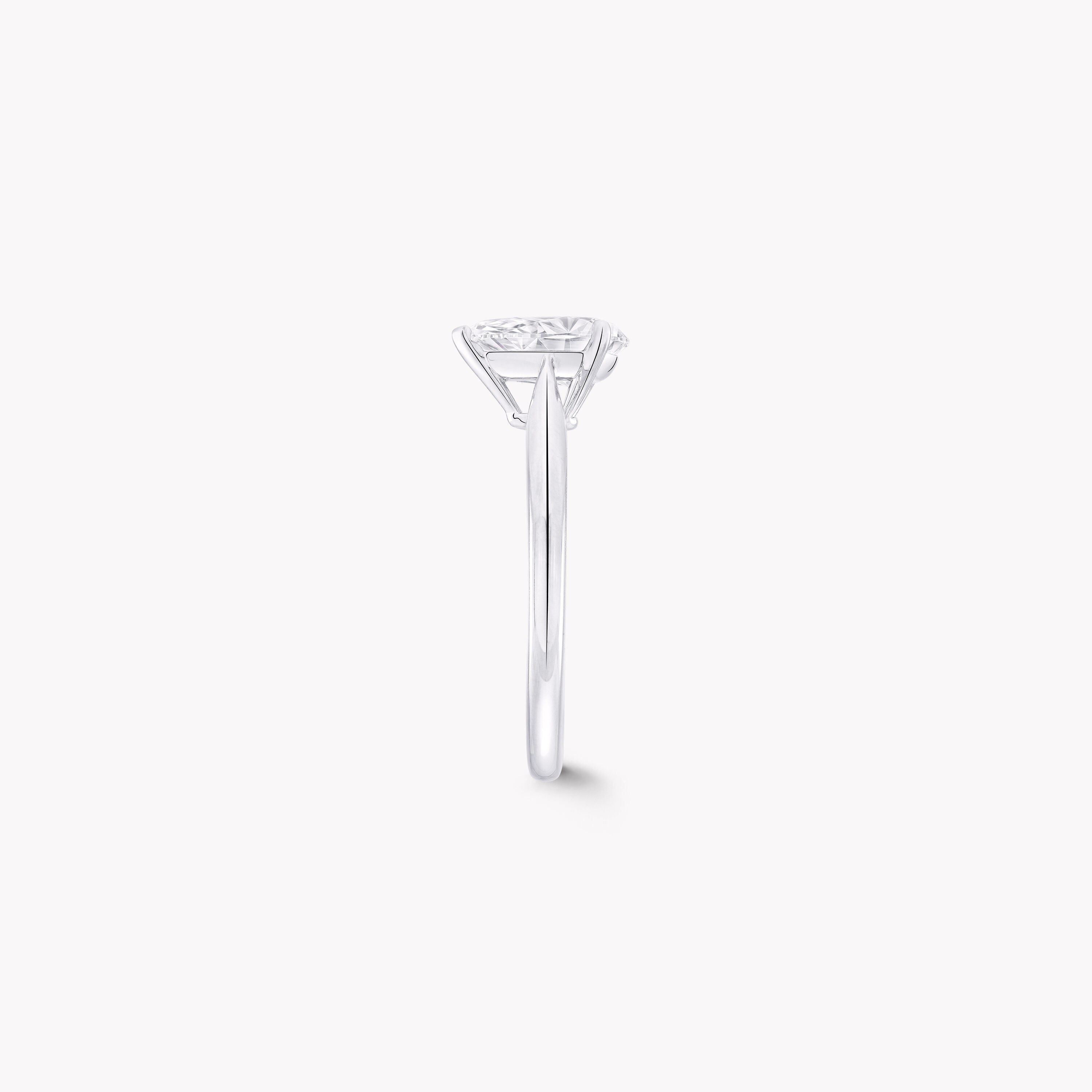 MEORA Pear Shape Diamond Ring