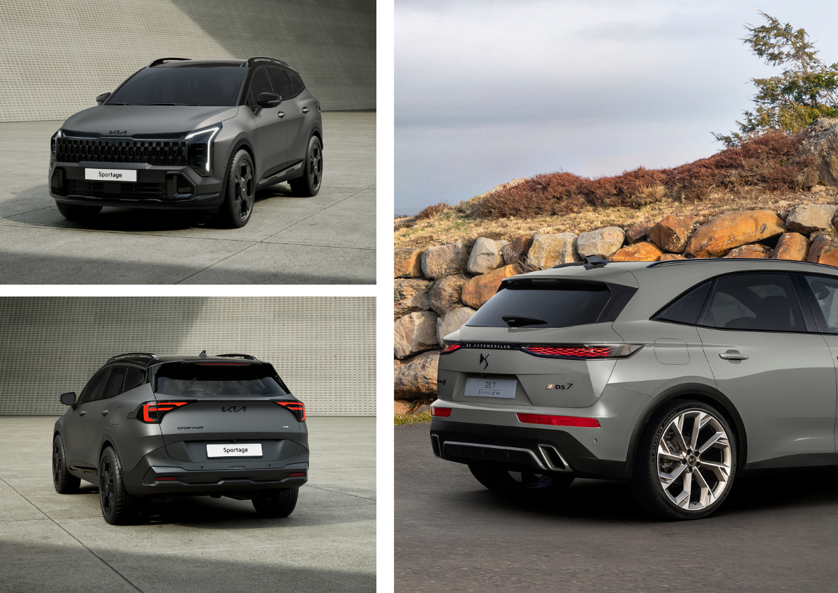 Das Exterieur des Kia Sportage.