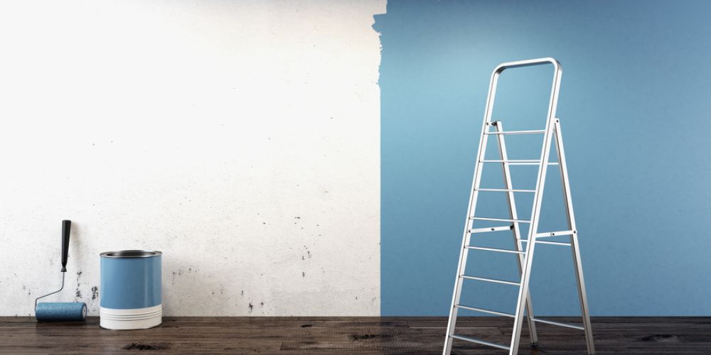 painting a room blue
