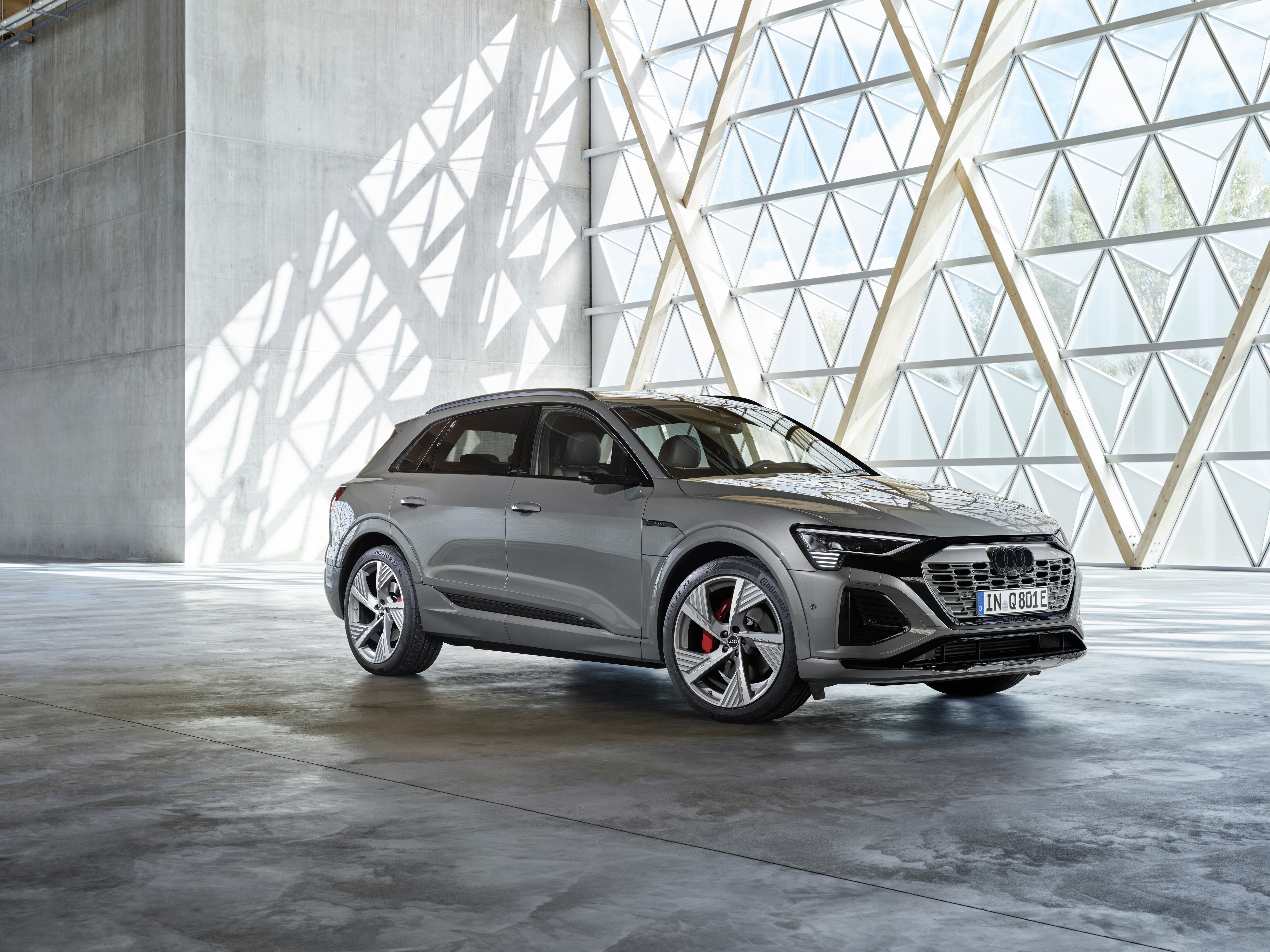 Ein Audi Q8 e-tron.