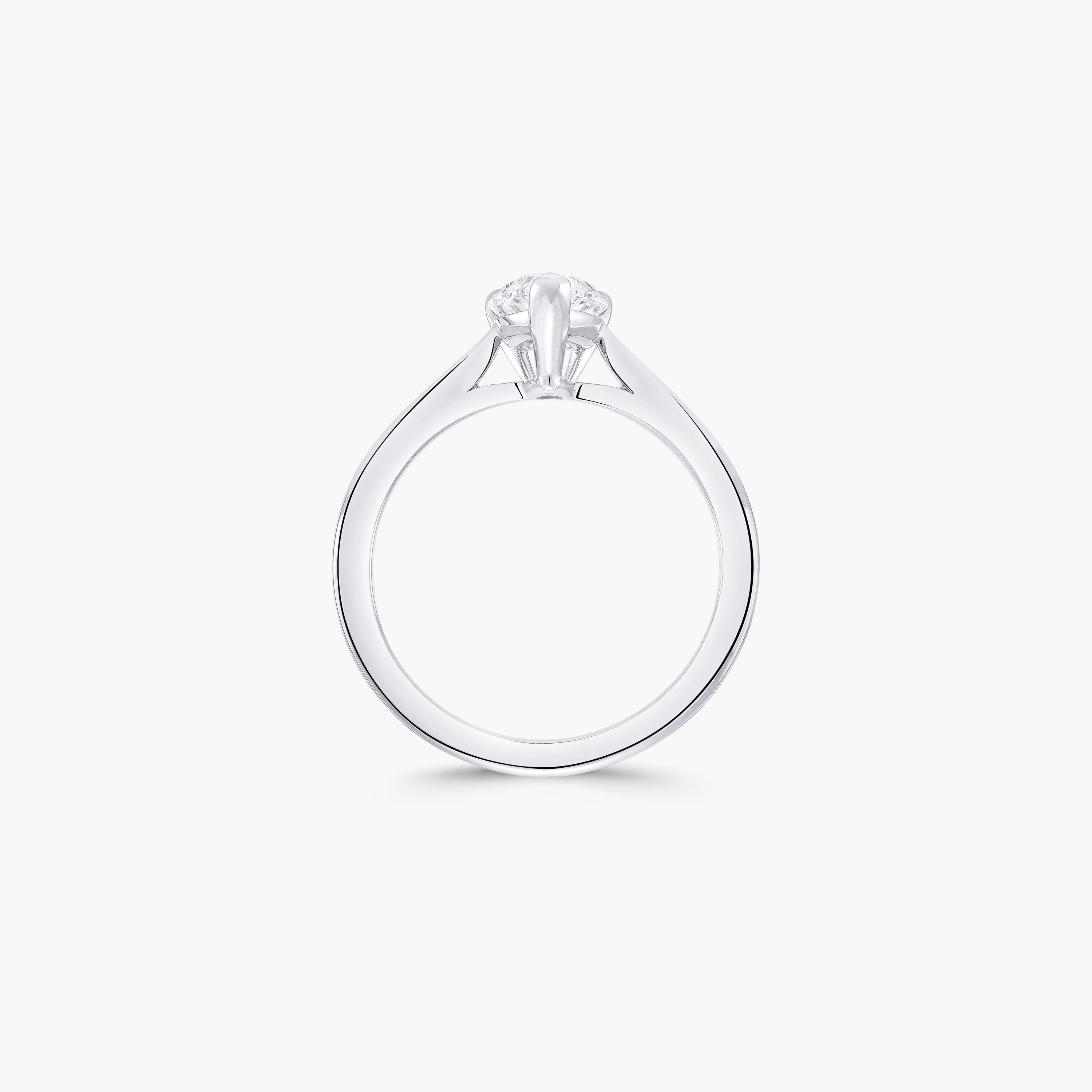 MEORA Pear Shape Diamond Ring