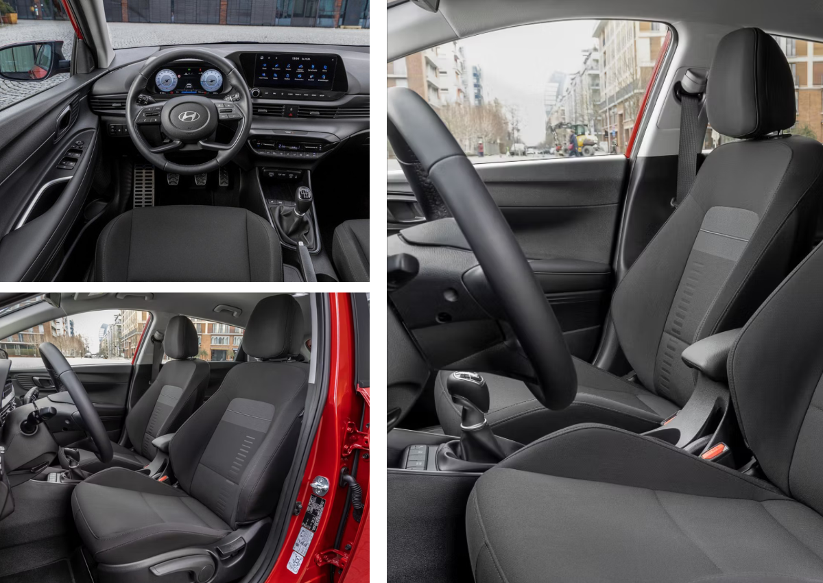 Das Interior des Hyundai Bayon