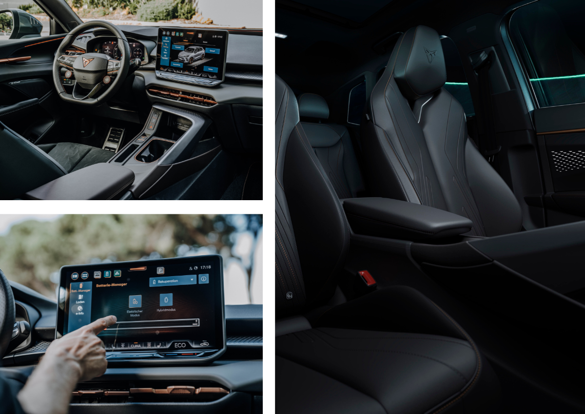 Der Innenraum vom Cupra Terramar.