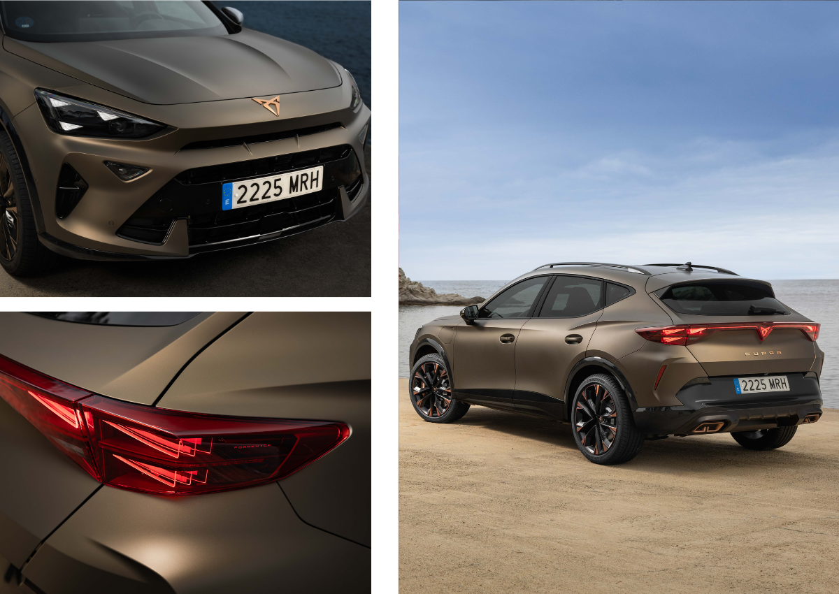 Das Exterieur des Cupra Formentor.