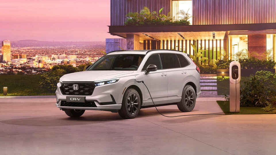 Das Exterieur des Honda CR-V.