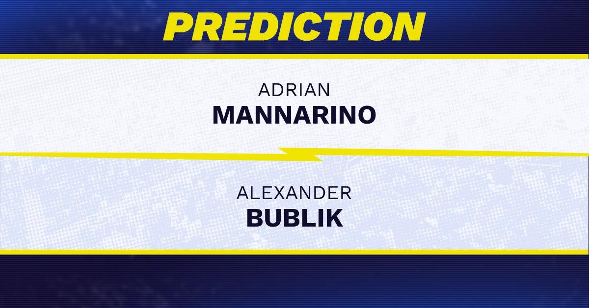 Adrian Mannarino Vs. Alexander Bublik Prediction, Odds, Picks for A...