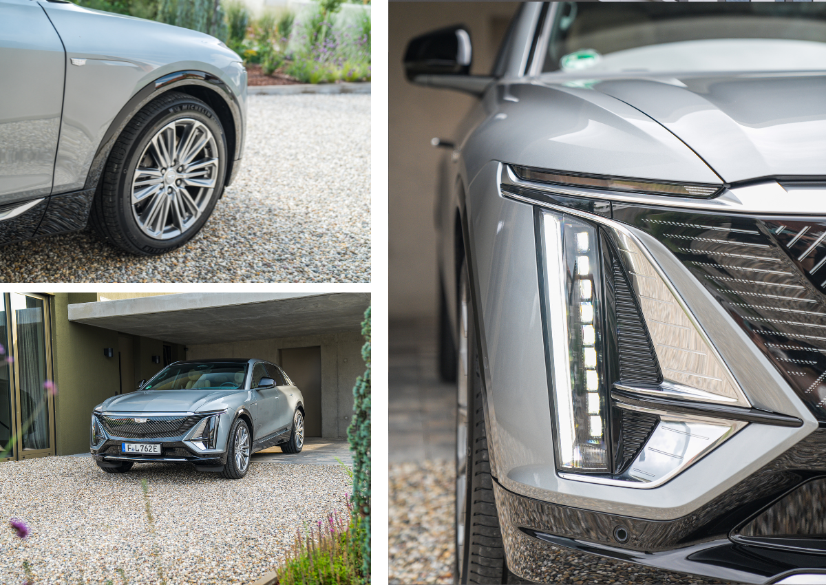 Das Exterieur des Cadillac Lyriq.