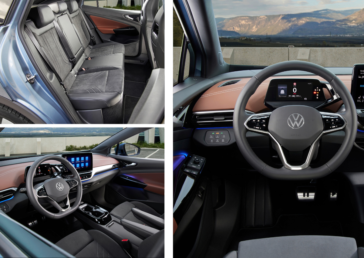 Der Innenraum der VW ID. Modelle.